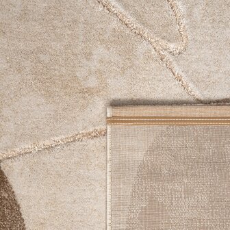 Modern karpet of vloerkleed BRUSSEL 217 kleur beige