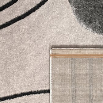 Modern karpet of vloerkleed BRUSSEL 216 kleur grijs