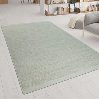 Wollen karpet of vloerkleed FRANSICO 300 kleur natur