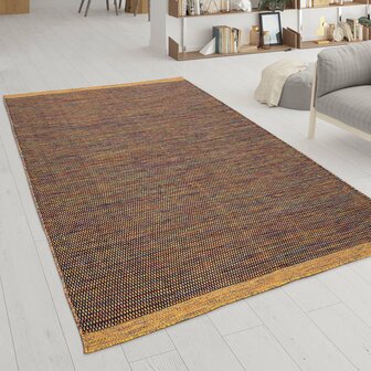 Wollen karpet of vloerkleed FRANSICO 300 kleur multicolor