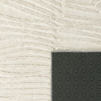Effen creme karpet of vloerkleed SKY 525