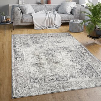 Klassiek vintage karpet of vloerkleed CLASSIC 333 kleur beige