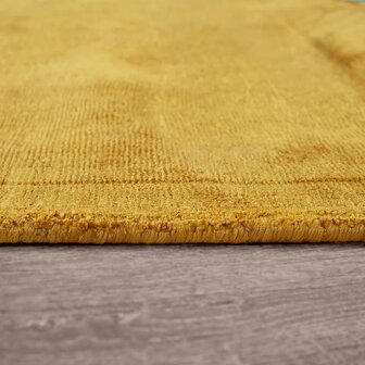 Viscose vloerkleed of karpet MERLIN kleur geel 330