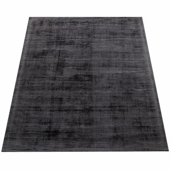 Viscose vloerkleed of karpet MERLIN kleur antraciet 330