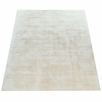 Viscose vloerkleed of karpet MERLIN kleur creme 330