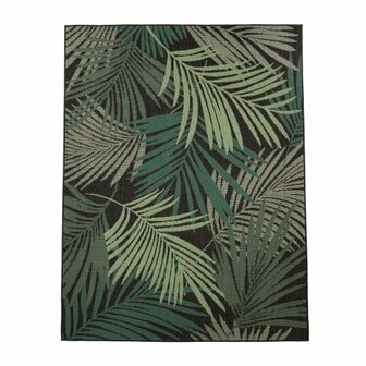 Outdoor vloerkleed of karpet ANNE kleur zwart 534