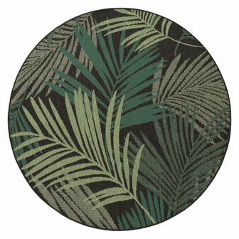 Outdoor vloerkleed of karpet ANNE kleur zwart 534