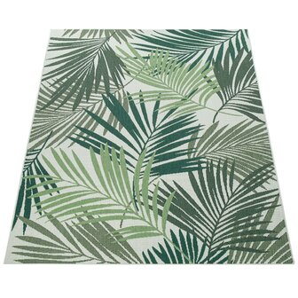 Outdoor vloerkleed of karpet ANNE kleur groen 534