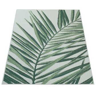 Outdoor vloerkleed of karpet ANNE kleur groen 537