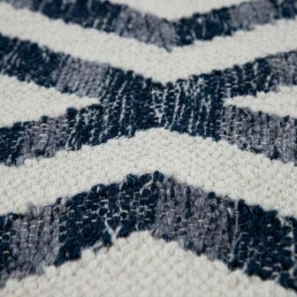 Vloerkleed of karpet VIENNA kleur blauw 502
