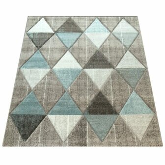 Modern 3D vloerkleed of karpet ARWIN kleur beige 234