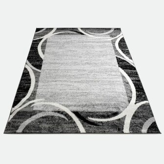 Modern vloerkleed of karpet ARIZONA  kleur grijs 059