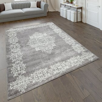 Modern vloerkleed of karpet ARIZONA  kleur grijs 081