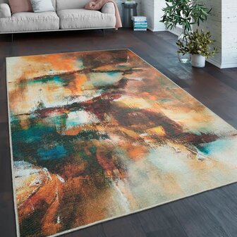 Modern vloerkleed of karpet DANIA kleur multicolor 935