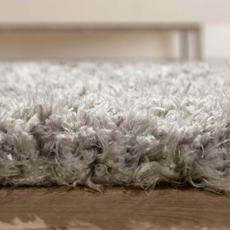 Hoogpolig vloerkleed of karpet AMADO kleur grijs 861