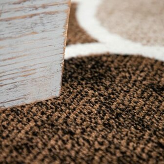 Vloerkleed of karpet TUNDRA kleur beige 166