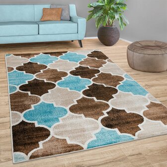 Vloerkleed of karpet TUNDRA kleur beige 166
