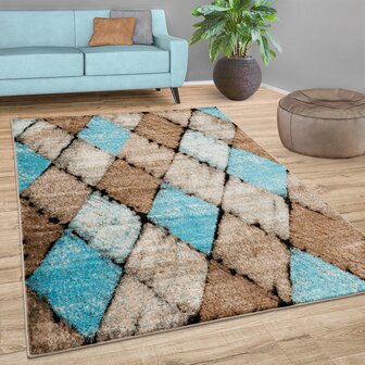 Vloerkleed of karpet TUNDRA kleur beige 167