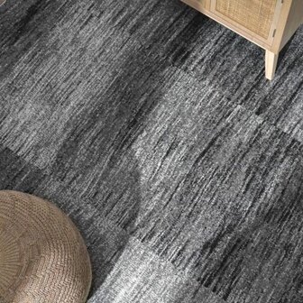 Vloerkleed of karpet LINDY kleur grijs 917