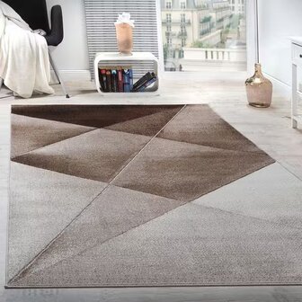 Vloerkleed of karpet LINDY kleur beige 922