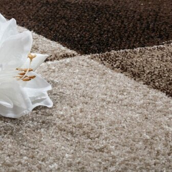 Vloerkleed of karpet LINDY kleur beige 922