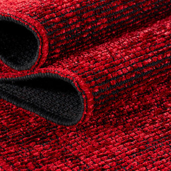 Rood vloerkleed Ambiente  