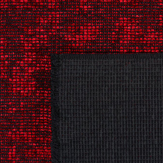 Rood vloerkleed Ambiente  