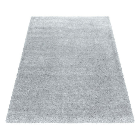 Een vloerkleed, karpet of tapijt in de kleur zilver is een luxe keuze die verfijning en elegantie toevoegt aan je interieur. 