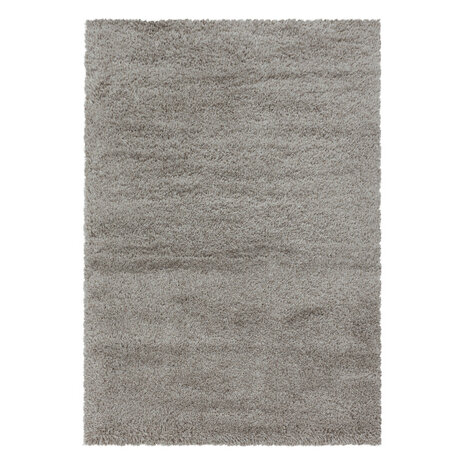 Hoogpolig fluffy vloerkleed Edel kleur beige