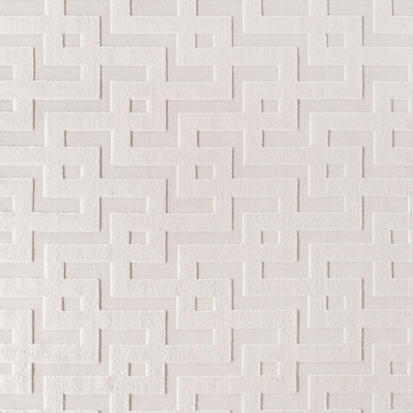 Effen laagpolig vloerkleed Sahara kleur creme 