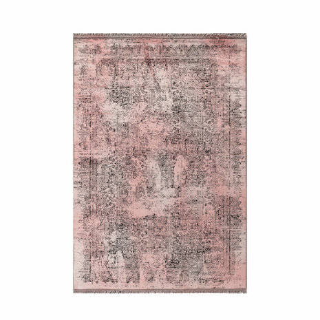 Vintage vloerkleed Elegant kleur rose