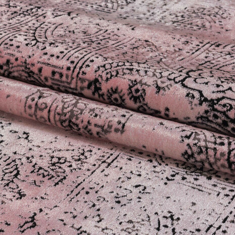 Vintage vloerkleed Elegant kleur rose