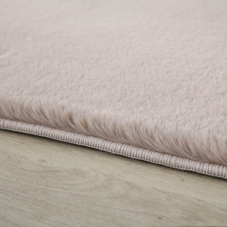 Effen of uni vloerleed Royal kleur beige