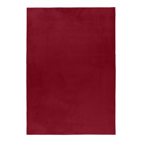 Effen of uni vloerleed Royal kleur rood