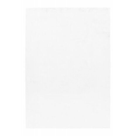 Effen of uni vloerleed Royal kleur wit