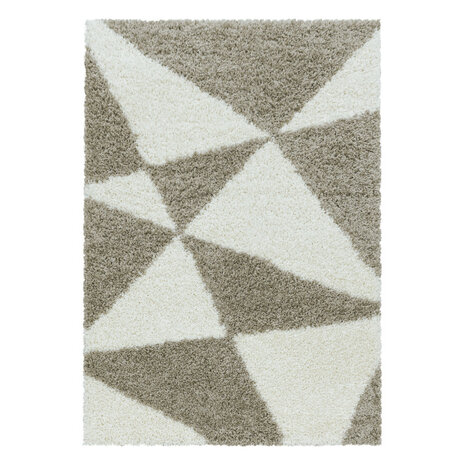 Beige vloerkleed star