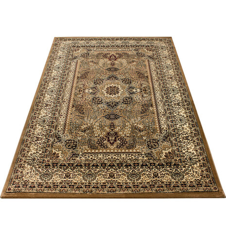 Klassiek vloerkleed Oriental kleur beige