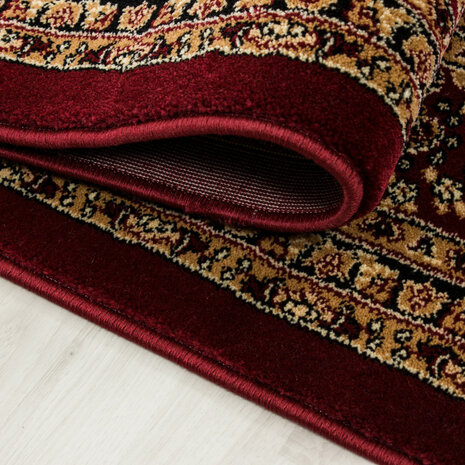 Klassiek vloerkleed Oriental kleur rood