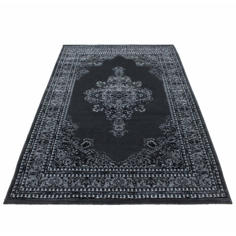 Klassiek vloerkleed Oriental kleur grijs 297