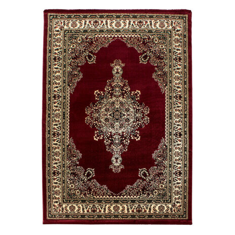 Klassiek vloerkleed Oriental kleur rood 297