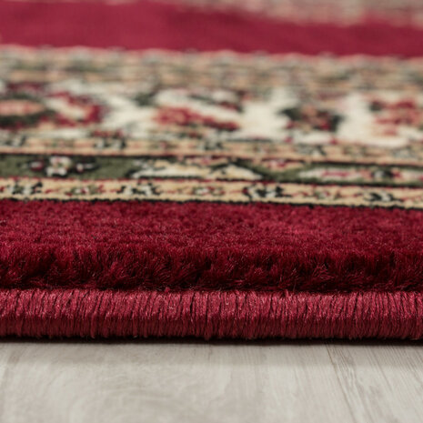Klassiek vloerkleed Oriental kleur rood 297