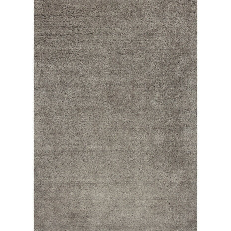 Wollen handloom vloerkleed Zenaga kleur taupe