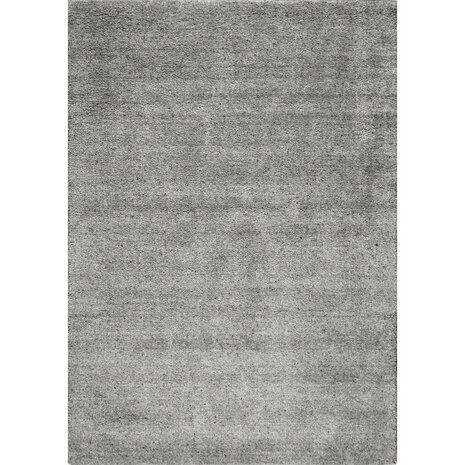 Wollen handloom vloerkleed Zenaga kleur zilver