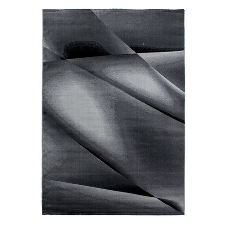 Modern vloerkleed Regent kleur zwart 6590