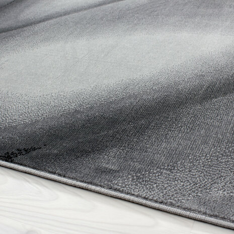 Modern vloerkleed Regent kleur zwart 6590