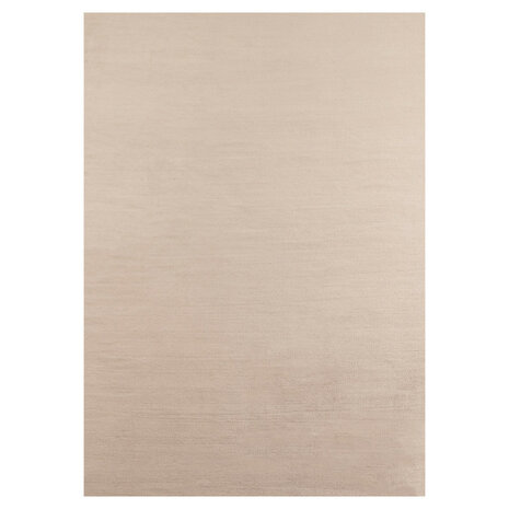Effen of uni vloerkleed Dynasty kleur beige