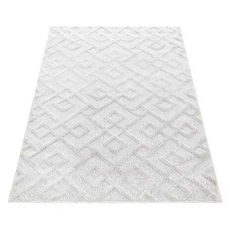 Creme vloerkleed of karpet Ancona 4708