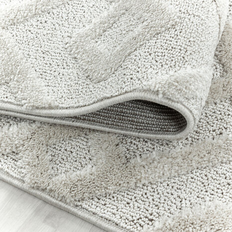Creme vloerkleed of karpet Ancona 4708