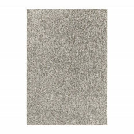 Kortpolig beige vloerkleed of karpet Verdi