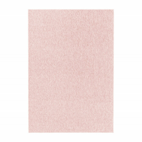 Kortpolig rose vloerkleed of karpet Verdi
